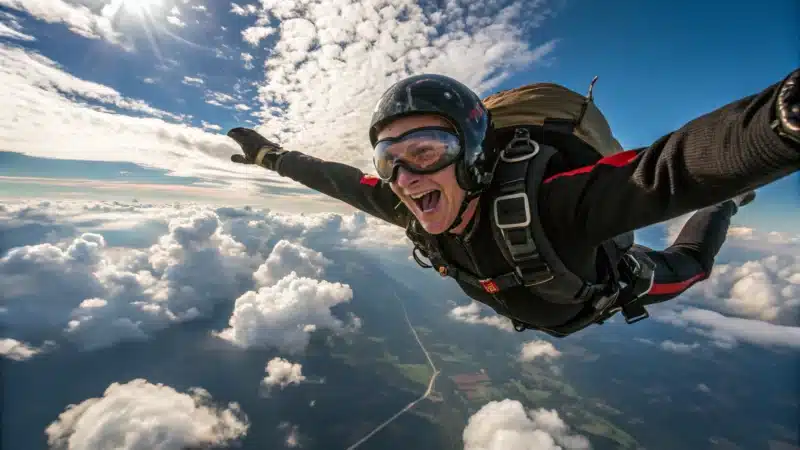 Quelle est la durée d’un saut en parachute ?