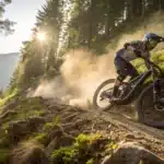 VTT électrique descente