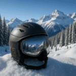 casque à visière ski